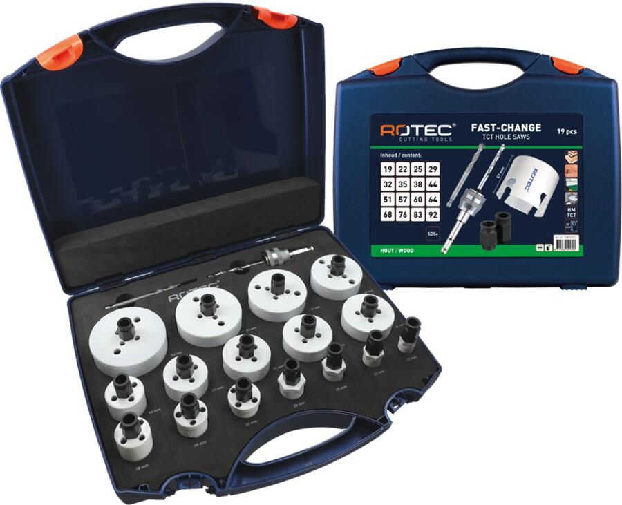 Rotec Gatzagenset FC '528 MAX' | SDS-plus | 19-dlg. | Ø19-92 528.5215