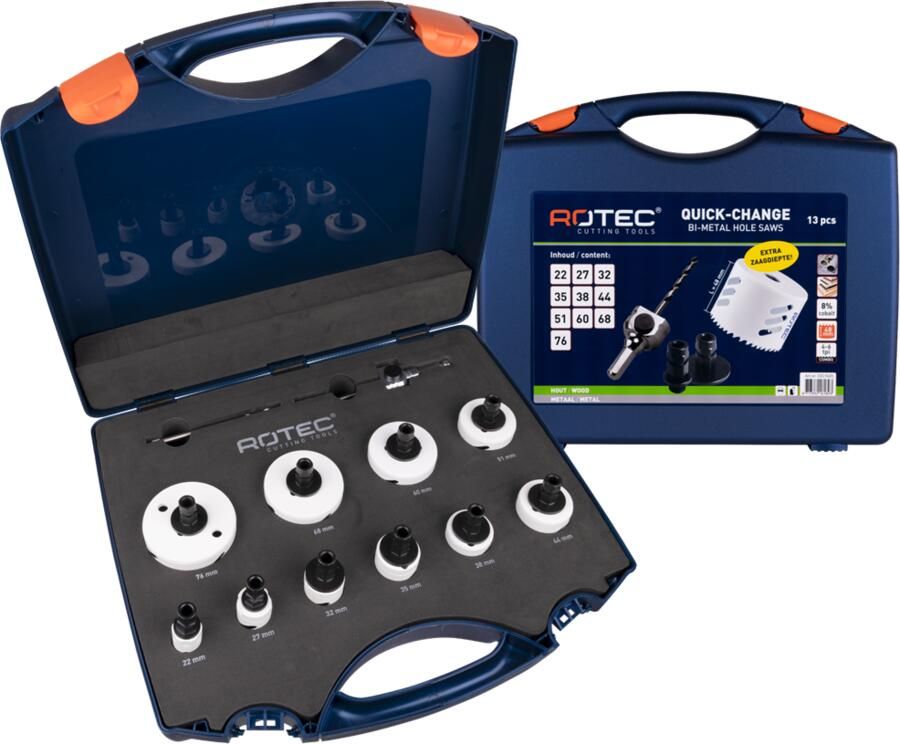 Rotec Gatzagenset Qc '533 Elektricien' | 6-Knt 11 | 13-Dlg. Ø22-76 533.9605