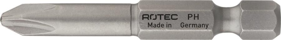 Rotec Krachtbit PH 2 | L=110 | E6.3 | BASIC | 10 stuks 802.0011