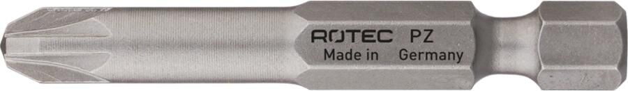 Rotec Krachtbit PZ 1 | L=127 | E6.3 | BASIC | 10 stuks 805.0013
