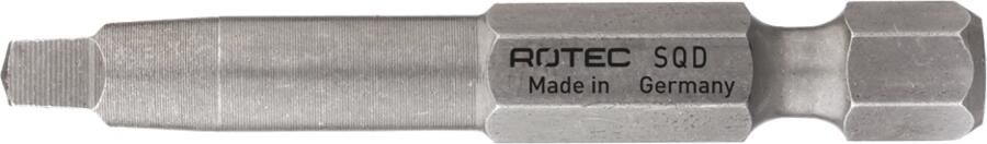 Rotec Krachtbit SQD 2 | L=50 | E6.3 | BASIC | 2 stuks 810.00022