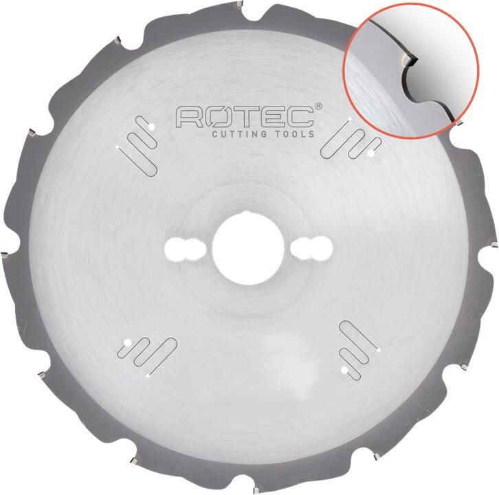 Rotec PCD Zaagblad Diamond | Ø300x2 2x30 | Z=12 | FL DIA 553.3044