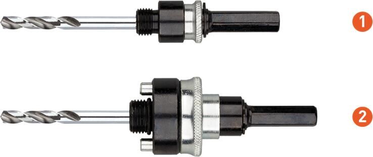Rotec Quick-Lock Adapter | 6-knt. 9 | T.b.v. Gatzagen Ø32-210 527.3022