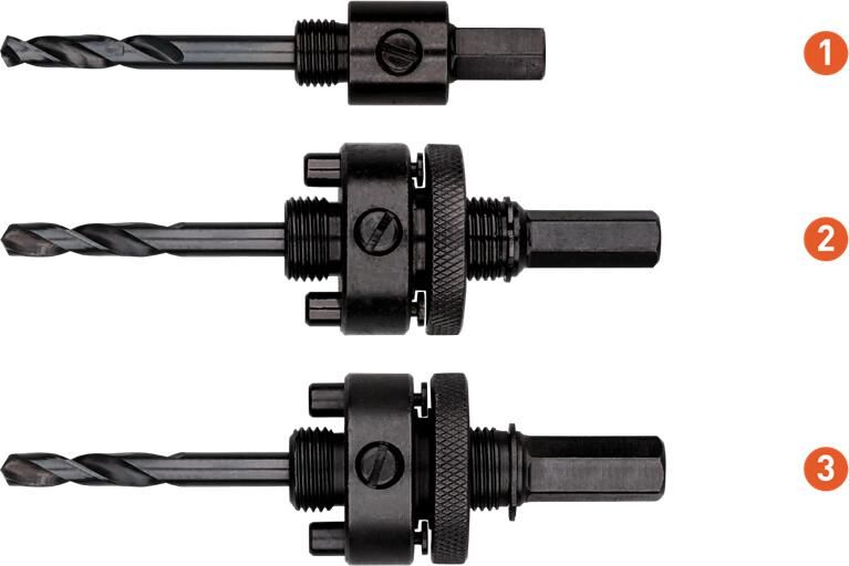 Rotec Standaard Adapter | 6-knt 9 5 | T.b.v. Gatzagen Ø32-152 533.9010