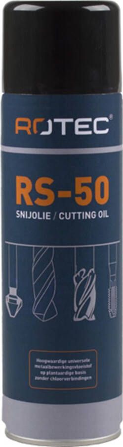 Rotec Snijolie RS50 in spuitbus a 400 ml 9019000 901.9000