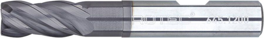 Rotec VHM Vario-Frees vrijgeslepen ø3 Silver-Line ø3x11x57xø6mm Z=4 kort 6450300