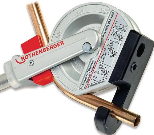Rothenberger Handbuiger | tot 180 graden C | werkbereik 10-16 mm | 7-delig | 1 stuk 24501