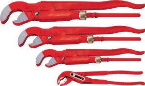 Rothenberger Hoek-pijptangen-set | 4-delig | voor buizen 1-1 2-2 10 inch | 1 stuk 070137X
