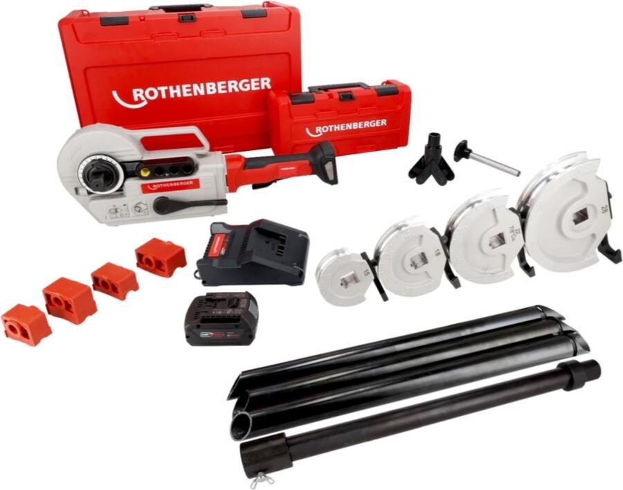 Rothenberger Accu-pijpbuigapparaat ROBEND 4000 E 15-18-22-28 mm type: AMP