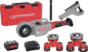 Rothenberger Schroefdraadsnijmachine | 58 omw min 1 2-2 inch | 18 V 4 0 Ah | 1 stuk 1000003389