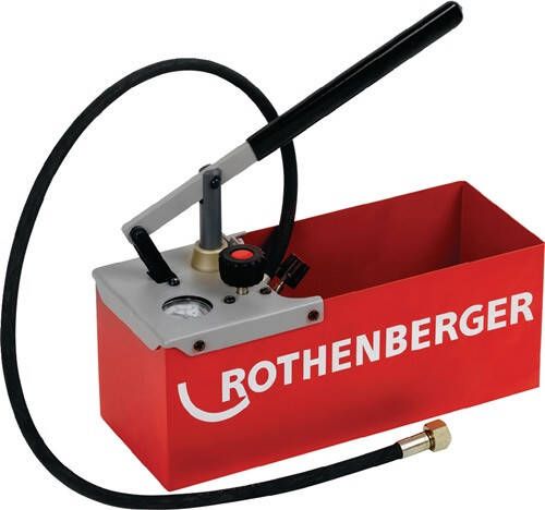 Rothenberger Testpomp | 0-25 bar R 1 2 inch | zuigvolume per hefslag ca. 16 ml | 1 stuk 60250
