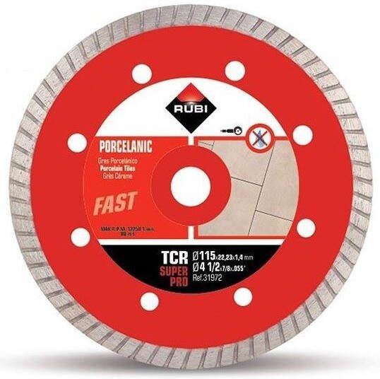 Rubi Diamantschijf TCR 115 | Superpro | 115 x 22 2 x 1 4 mm 31972