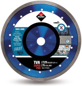 Rubi Diamantzaagblad | TVA Superpro | 125mm