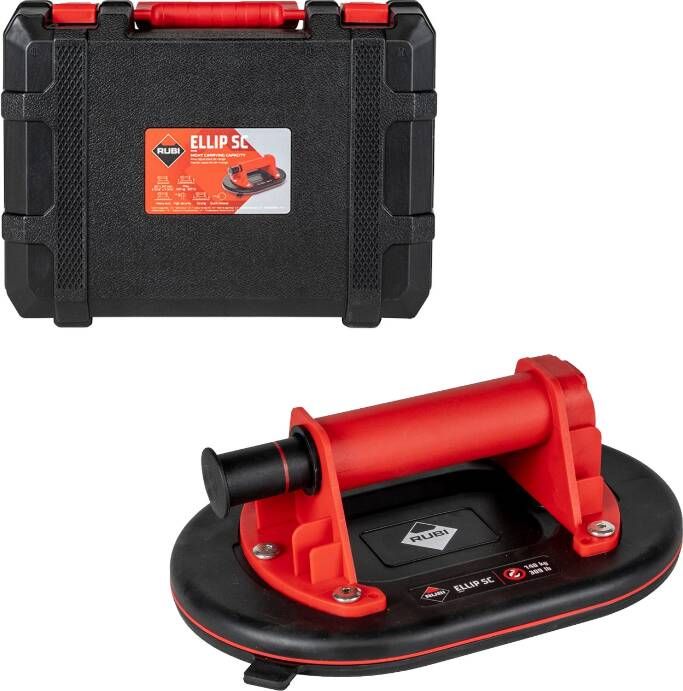 Rubi ELLIP Tegeldrager met vacuümpomp SC 140kg draagvermogen 67900