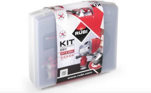 Rubi Kit met TCR zaagblad en DRYGRES boren | incl. koffer