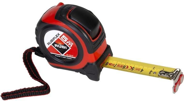 Rubi flex Rolbandmaat | 5 m | 19 mm 75901