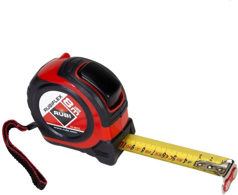 Rubi flex Rolbandmaat | 8 m | 25 mm 75902