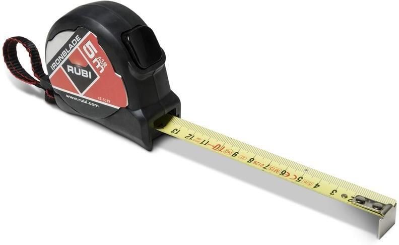 Rubi Ironblade Rolbandmaat | 5 m | 19 mm 75904