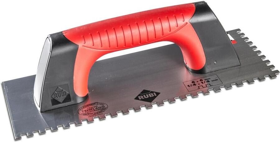 Rubi Lijmspaan Staal | Dichte flex Greep | 28 cm 6x6 mm 75955