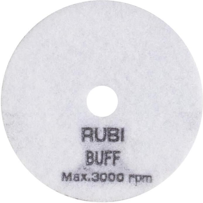 Rubi Polijstvel voor Droog Polijsten | 100 mm 62977
