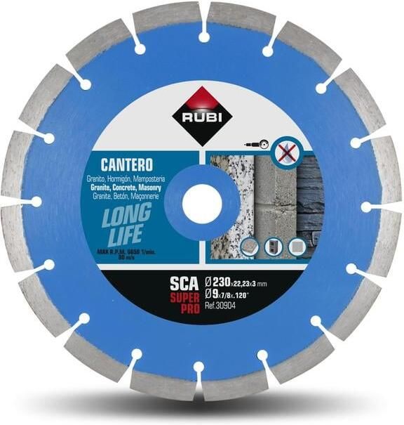 Rubi SCA 230 mm Super Pro Diamantzaagblad 30904