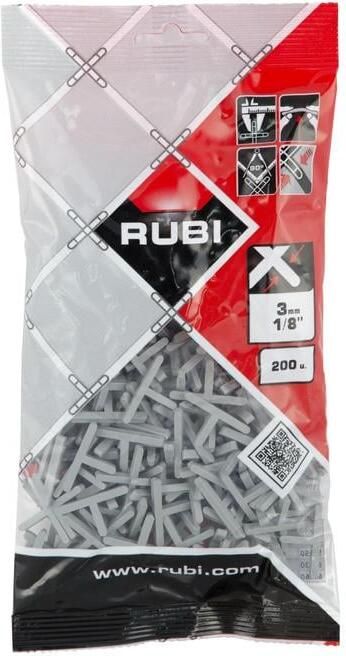 Rubi T-Stukjes | 3 mm | Doos 200 st 02923