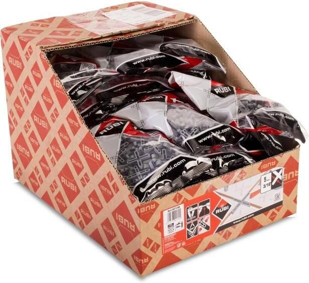 Rubi Tegelvoegkruisjes | 5 mm | 36 x 100 stuks 02130