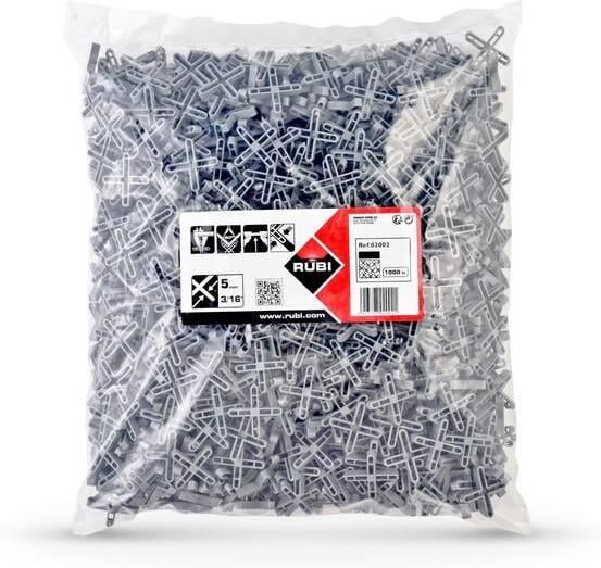 Rubi Tegelvoegkruisjes | 5 mm | Doos 1000 st 02002