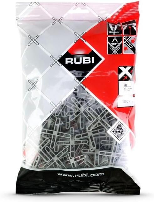 Rubi Tegelvoegkruisjes | 6 mm | Doos 100 st 02036