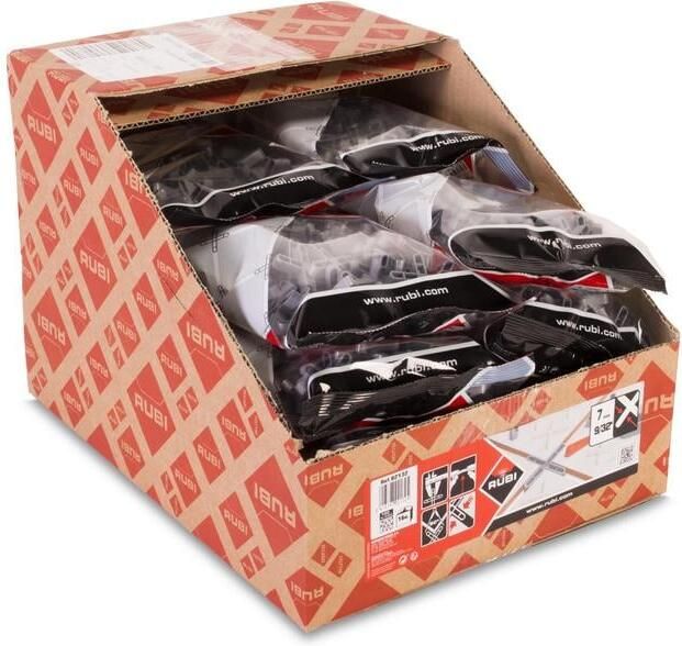 Rubi Tegelvoegkruisjes | 7 mm | 16 x 100 stuks 02132