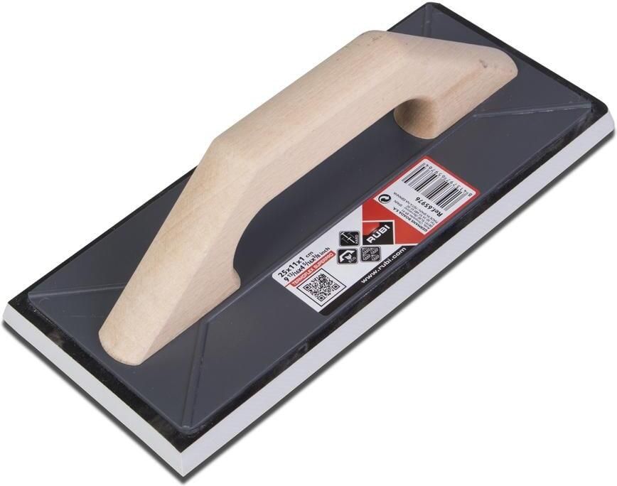 Rubi Thermoflex Rubberspaan | Houten Handgreep Superpro 65976
