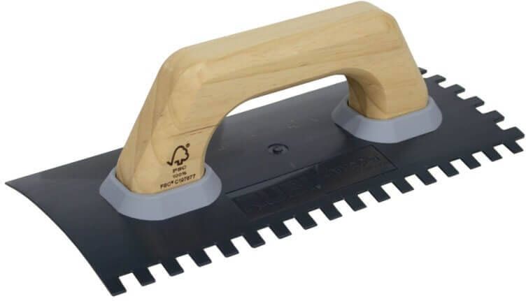 Rubi TECH-FLEX lijmkammen met gesloten houten handgreep (8x10) 66969