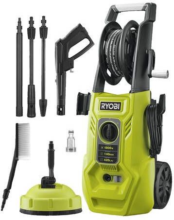 Ryobi 1800W | 140Bar | Hogedrukreiniger | 5133005369