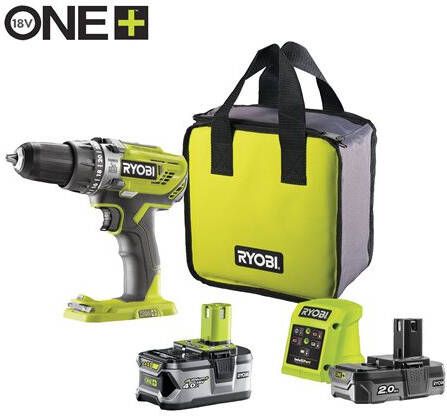 Ryobi 18V | Klopboormachine | 50Nm (1x 2.0Ah & 1x 4.0Ah) | 5133003820