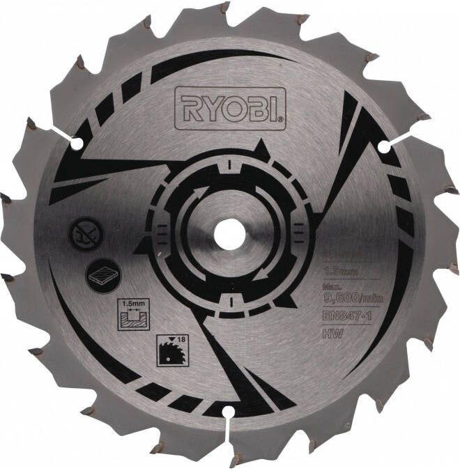 Ryobi CSB150A1 | 1 Cirkelzaagblad compatibel met RWSL1801M LCS180 en R18CSP 5132002579