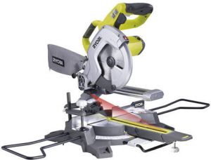 Ryobi EMS216L Afkortzaag 1200 Watt + laser
