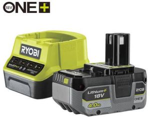Ryobi RC18120-140XG | ONE+ 18V 1x4.0Ah Lithium+ accu en lader 5133005572