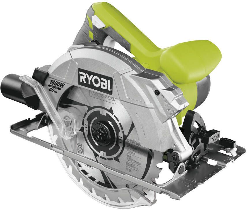 Ryobi RCS1600-K Cirkelzaag 1600W met Laser BMG + sleeve