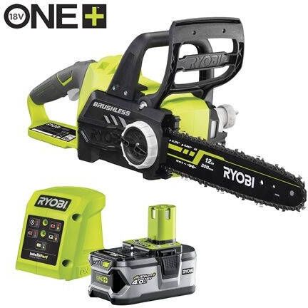 Ryobi RCS1830-140B | ONE+ 18V Brushless Accu kettingzaag | 30cm | incl. 1x 4.0Ah accu en lader 5133005547