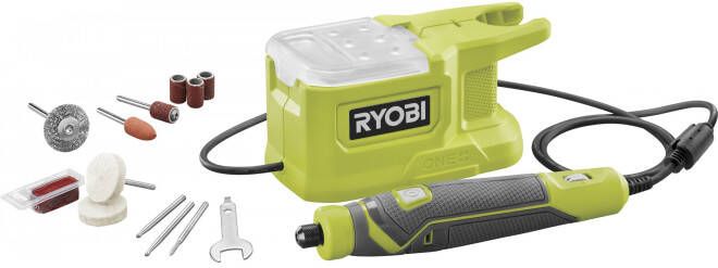 Ryobi RRT18-0* | 18V Rotatietool 15-delig accessoires 5133004939