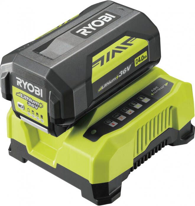 Ryobi RY36BC60A-140 | Max Power 36V 4.0Ah Accu & Snellader 5133004705