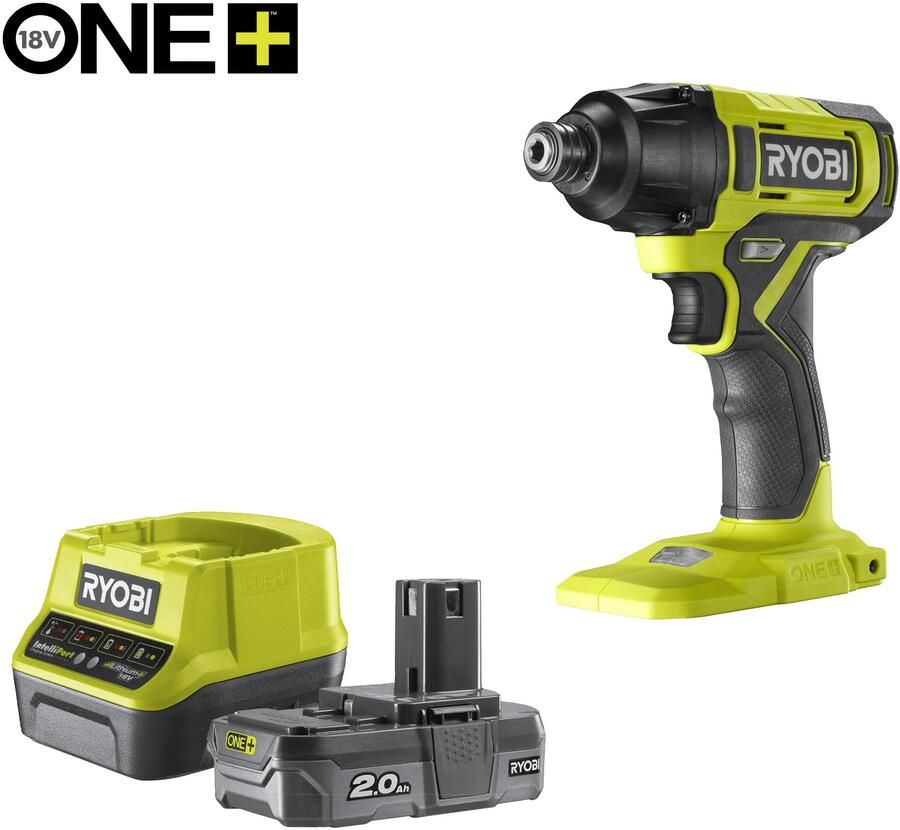Ryobi RID18-1C20S ONE+™ 18V Accu Slagschroevendraaier (incl. 1x 2 0 Ah accu & lader) 5133006108