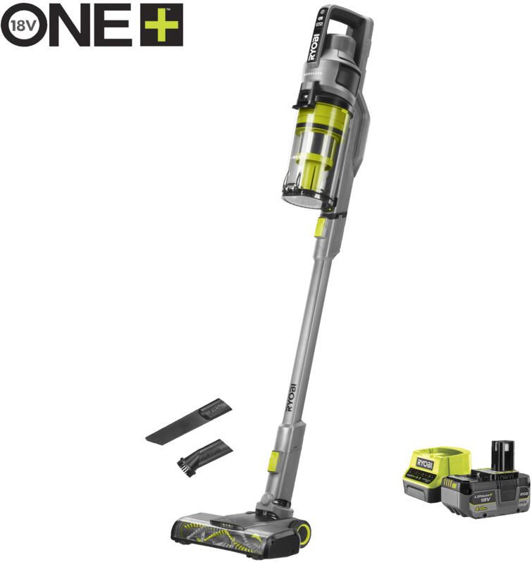 Ryobi RSVS18BL-1C40G | ONE+ Brushless zilver steelstofzuiger (1x4.0ah) 5133006508