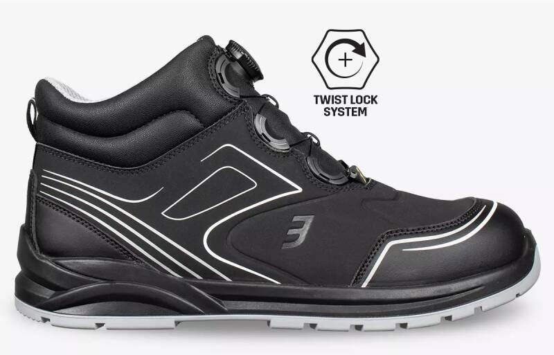 Safety Jogger Cador Mid TLS S3 | Zwart | 5401033436050