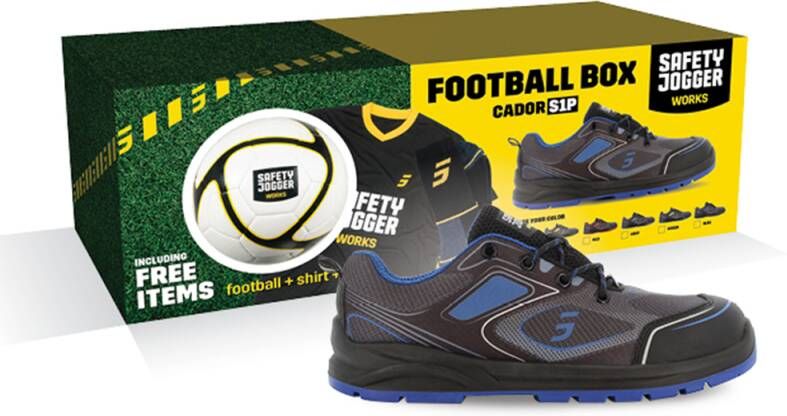 Safety Jogger Cador S1P Promobox | Licht Grijs | 00.118.091.38