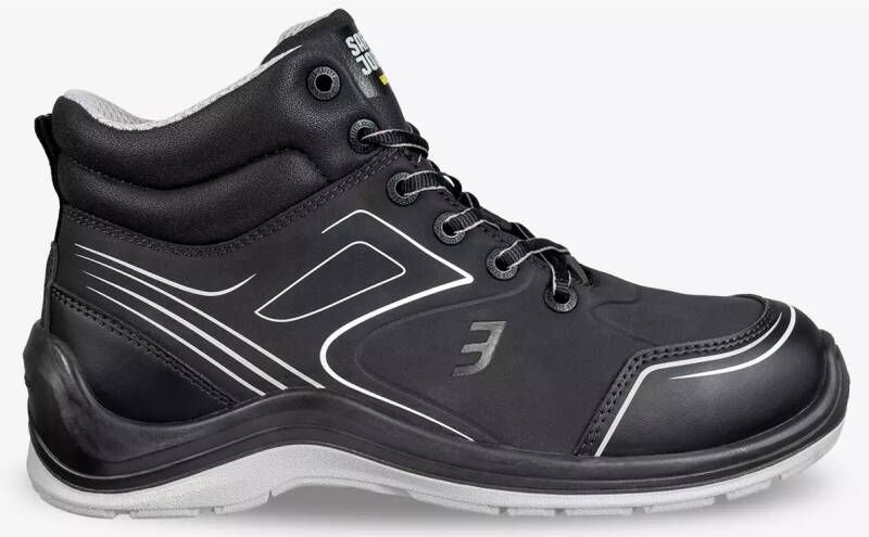 Safety Jogger Flow Mid S3 | Zwart | 00.118.115.45