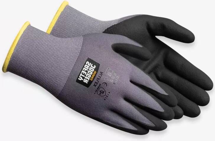 Safety Jogger Handschoenen AllFlex 4131X | Grijs Zwart | 00.118.100.10
