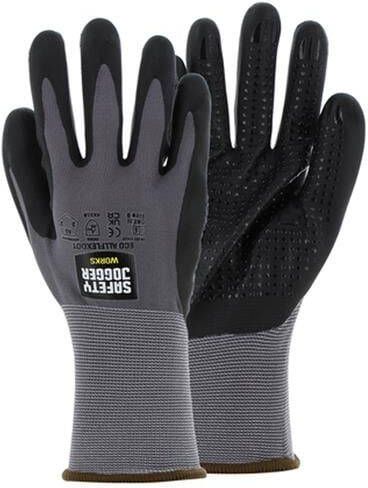 Safety Jogger Handschoenen Eco Allflexdot 4X31A | Zwart | 5401160907386