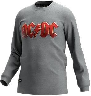 Safety Jogger ACDC Crewneck X Sweater | Lichtgrijs Rood | Maat XXL WI0916XXL