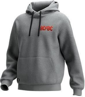 Safety Jogger ACDC Hoodie | Lichtgrijs Rood | Maat XXL WI1016XXL